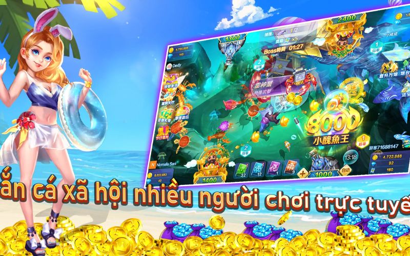 bắn cá x8 gameplay săn thưởng hấp dẫn 2026